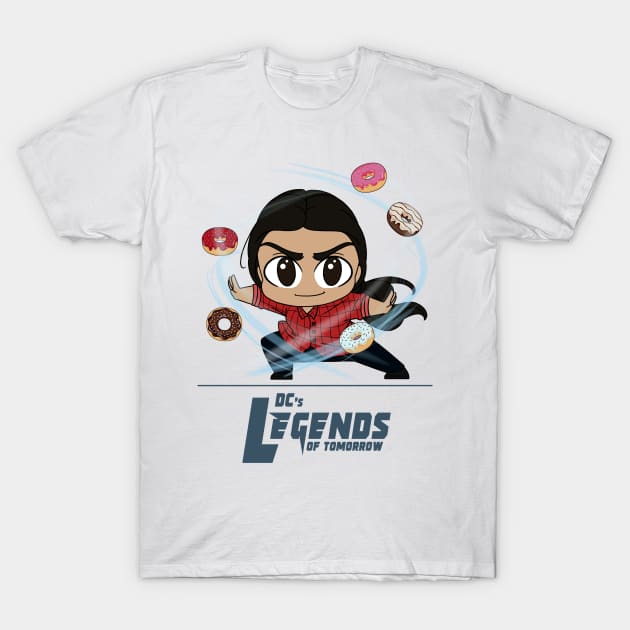 Zari Tomaz Donut Wielding? T-Shirt by RotemChan